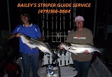 Striper fishing guide service